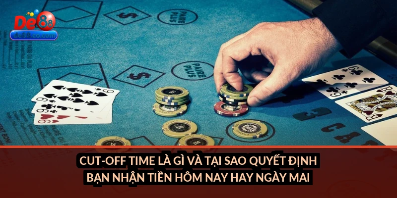 Rút tiền DE88 trong ngày: Cut-off time, kênh ưu tiên và điều kiện Rút tiền DE88 trong ngày: Cut-off time, kênh ưu tiên và điều kiện