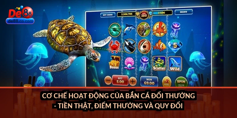 Bắn cá đổi thưởng online tại DE88: Tổng quan, cơ chế và cách chơi