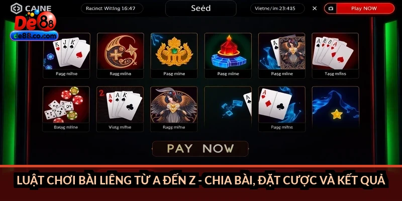 Bài liêng tại DE88: Luật chơi, cách tính điểm và chiến lược Bài liêng tại DE88: Luật chơi, cách tính điểm và chiến lược