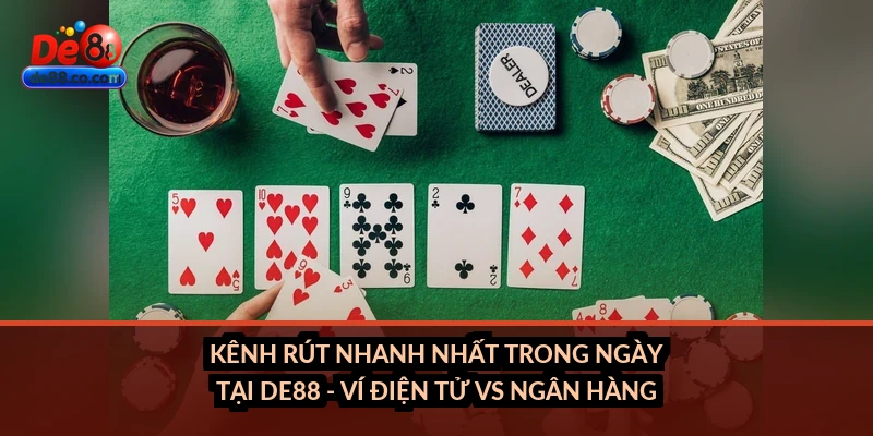 Rút tiền DE88 trong ngày: Cut-off time, kênh ưu tiên và điều kiện Rút tiền DE88 trong ngày: Cut-off time, kênh ưu tiên và điều kiện