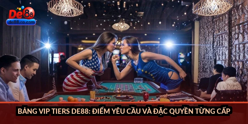 Khuyến mãi DE88: Chương trình VIP tiers và đặc quyền Khuyến mãi DE88: Chương trình VIP tiers và đặc quyền