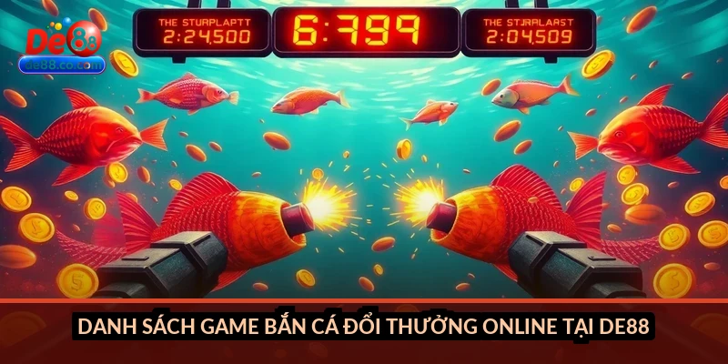 Bắn cá đổi thưởng online tại DE88: Tổng quan, cơ chế và cách chơi