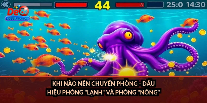 Phòng bắn cá online tại DE88: Các cấp độ phòng, mức đạn phù hợp