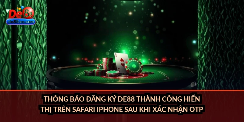 Đăng ký DE88 trên iPhone không dùng esim Đăng ký DE88 trên iPhone không dùng esim